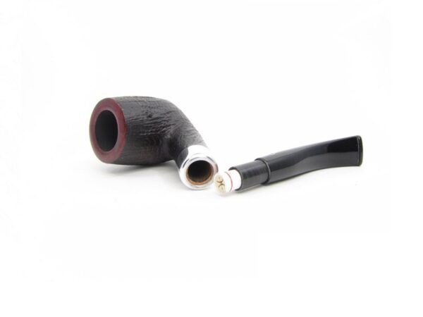 Stanwell pipa Army Mount 246 Black Sand - Image 5