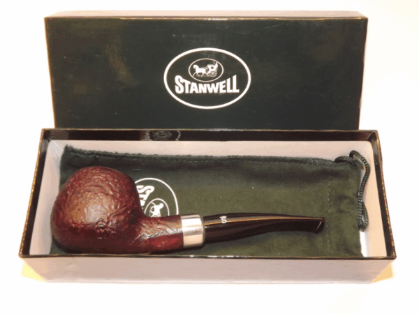 Stanwell pipa Army Mount 109 Black Sand - Image 9