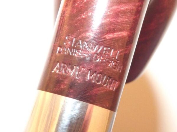 Stanwell pipa Army Mount 246 Red Polish - Image 6