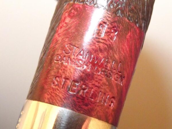 Stanwell pipa Sterling 13 Black Sand - Image 6