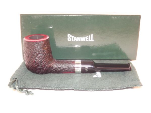 Stanwell pipa Sterling 13 Black Sand - Image 7