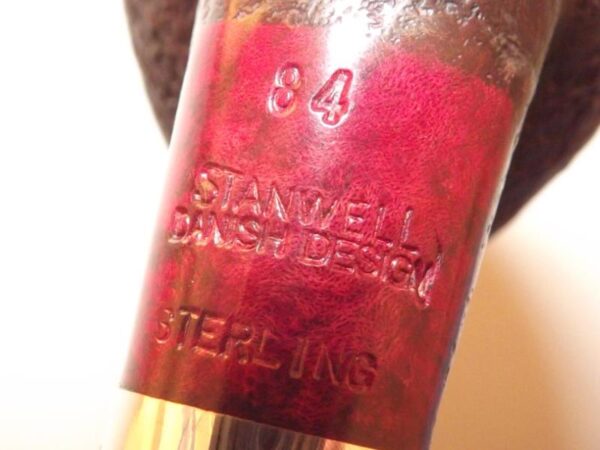 Stanwell pipa Sterling 84 Black Sand - Image 6