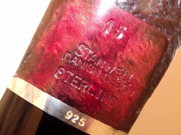 Stanwell pipa Sterling 15 Black Sand - Image 6