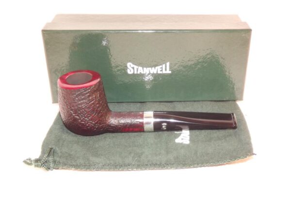 Stanwell pipa Sterling 88 Black Sand - Image 7