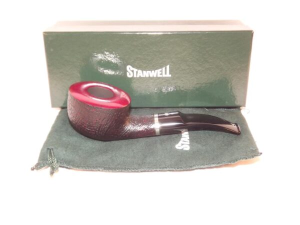 Stanwell pipa Sterling 95 Black Sand - Image 7