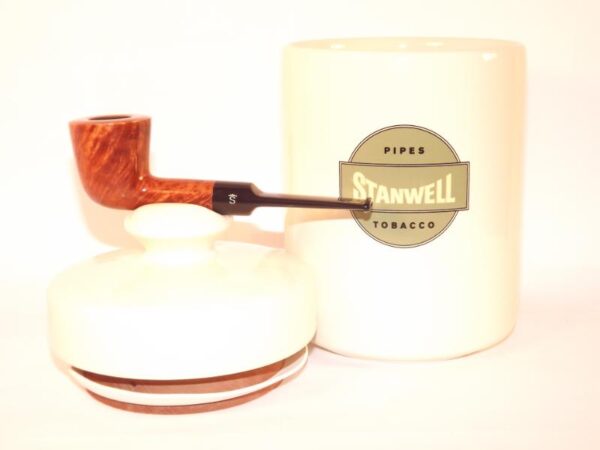 Stanwell Light Polish pipa + dohánytartó - Image 3