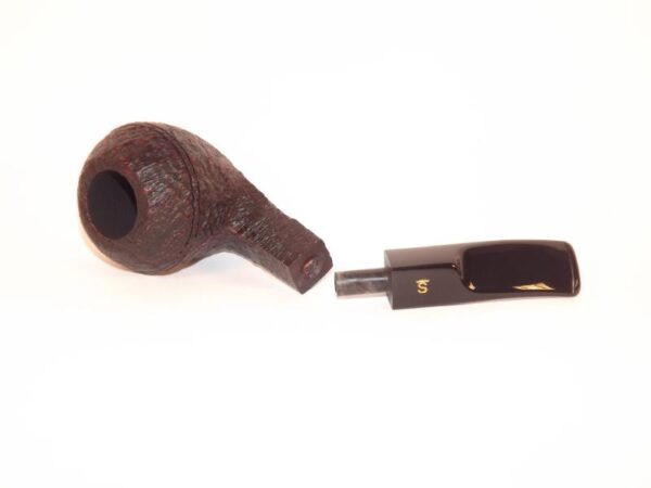 Stanwell pipa De Luxe 191 Black Sand - Image 5