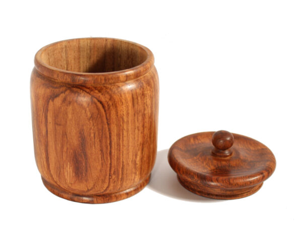 Szezámfa pipadohány tartó - 15,5cm - Image 2