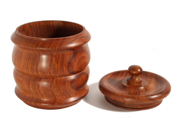 Szezámfa pipadohány tartó - 14,5cm - Image 2