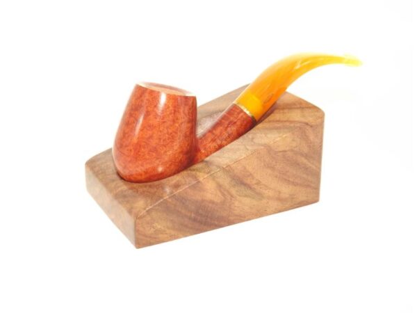 Szezámfa pipatartó 1 pipa részére - szögletes - Image 3